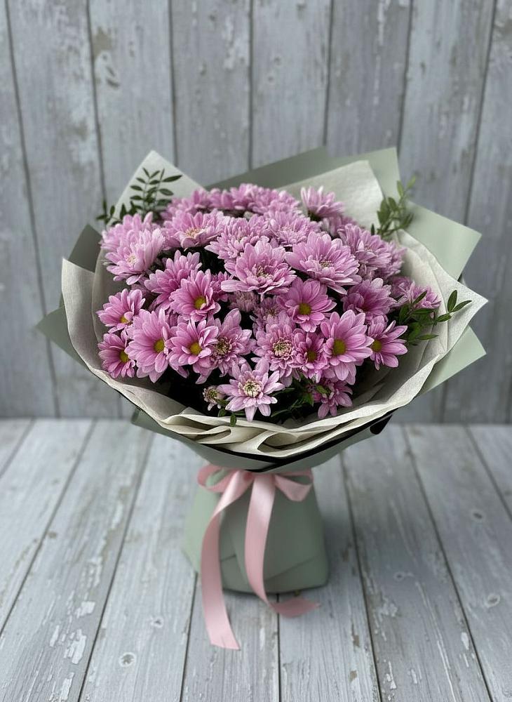 Букет цветов из: Хризантемы в Пустоши