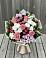 Букет цветов из: Альстромерии, Гвоздики, Розы и Хризантемы в Пустоши