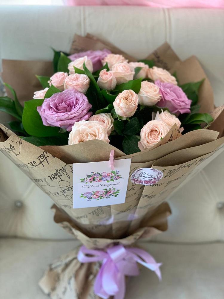 Букет цветов из: Розы в Пустоши