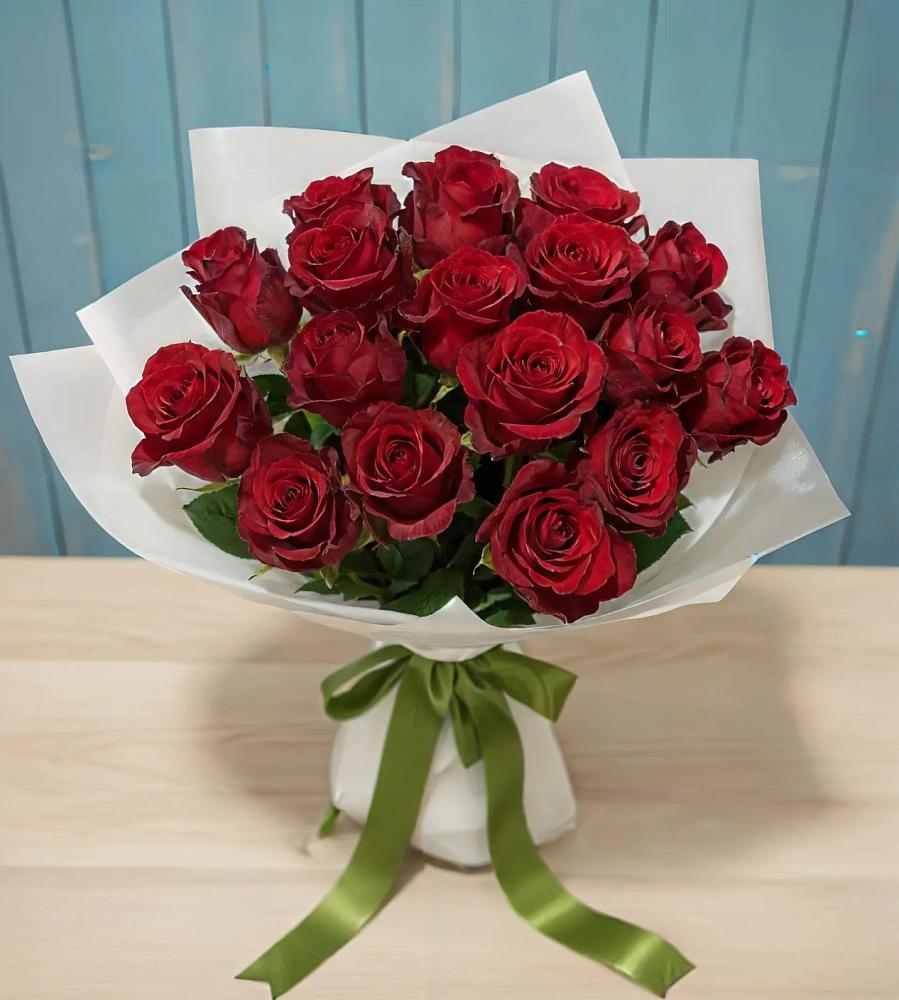 Букет Красные розы в Пустоши