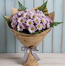 Букет цветов из:  Хризантемы в Пустоши