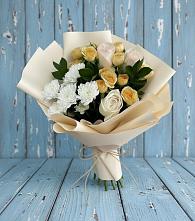 Букет цветов из:  Розы и Хризантемы #REPLACE_PRED# Пустоши