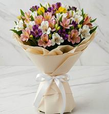 Букет цветов из:  Альстромерии в Пустоши