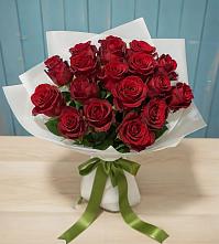 Букет Красные розы в Пустоши