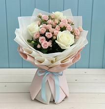 Букет цветов из:  Розы в Пустоши