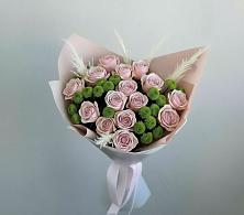 Букет цветов из:  Розы и Хризантемы #REPLACE_PRED# Пустоши