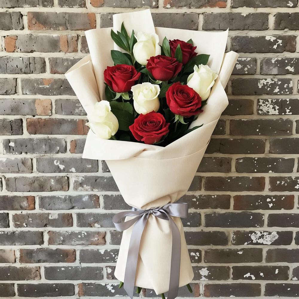 Букет цветов из: Розы в Пустоши