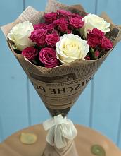 Букет цветов из:  Розы в Пустоши