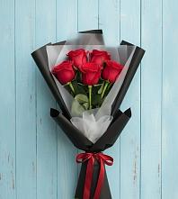 Букет цветов из:  Розы #REPLACE_PRED# Пустоши