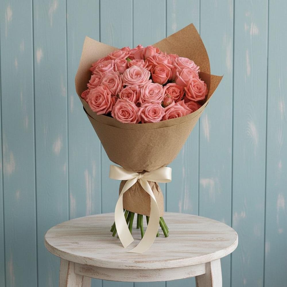 Букет цветов из: Розы в Пустоши