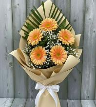 Букет цветов из:  Герберы в Пустоши