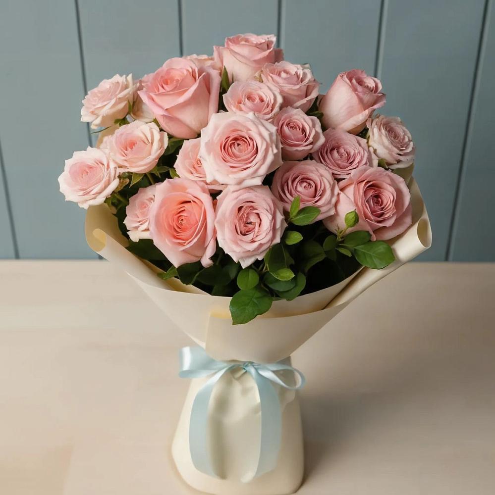 Букет Розовый шарм в Пустоши