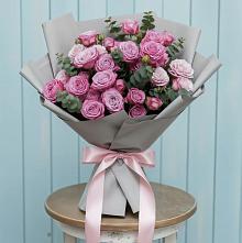 Букет цветов из:  Розы #REPLACE_PRED# Пустоши